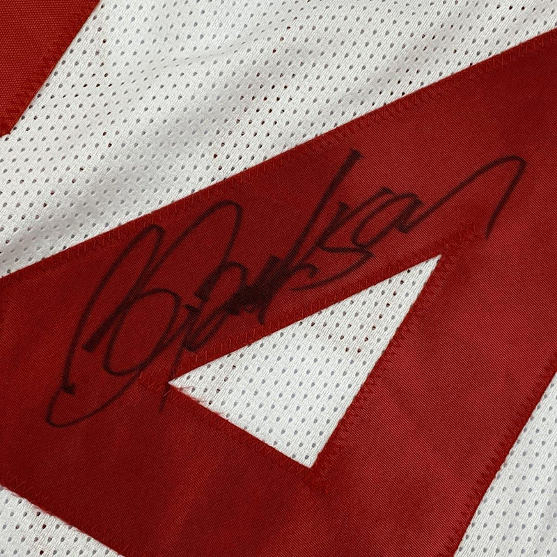 Autographed/Signed Bo Jackson AFC Pro Bowl White Football Jersey JSA COA