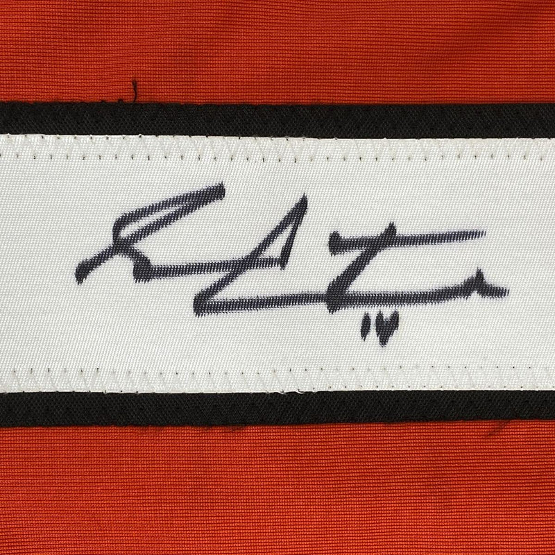 Autographed/Signed Sean Couturier Philadelphia Orange Hockey Jersey JSA COA