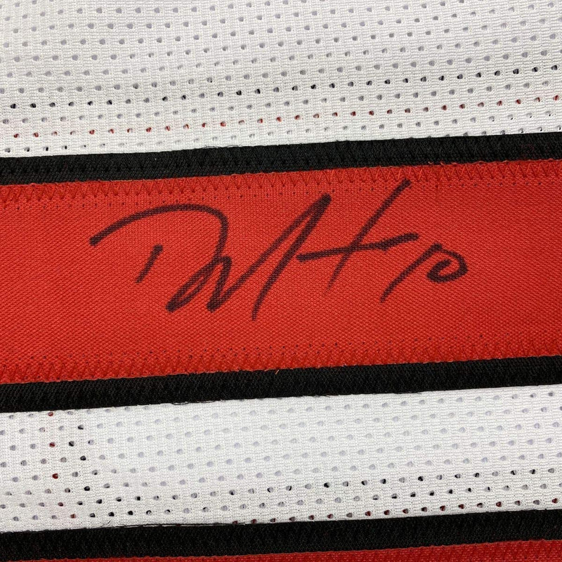 Autographed/Signed DeAndre Hopkins Arizona White Football Jersey JSA COA