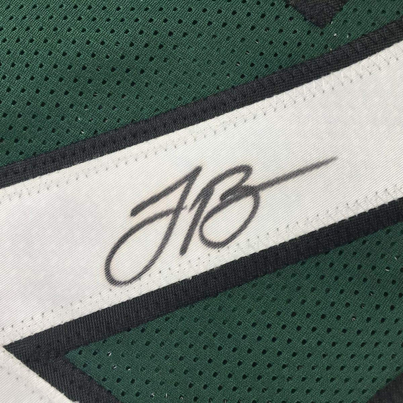 Autographed/Signed Le'Veon LeVeon Bell New York Green Football Jersey PSA/DNA COA