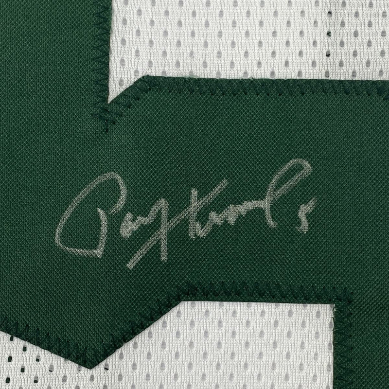 Autographed/Signed Paul Hornung Green Bay White Football Jersey JSA COA