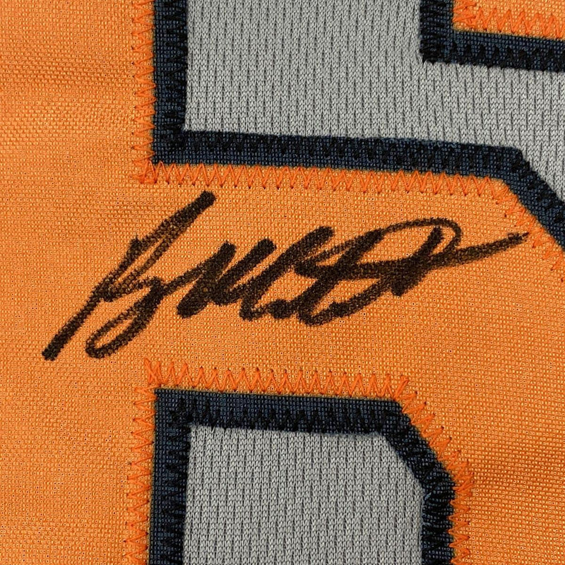 Autographed/Signed Ryan Mountcastle Baltimore Grey Baseball Jersey Beckett BAS COA