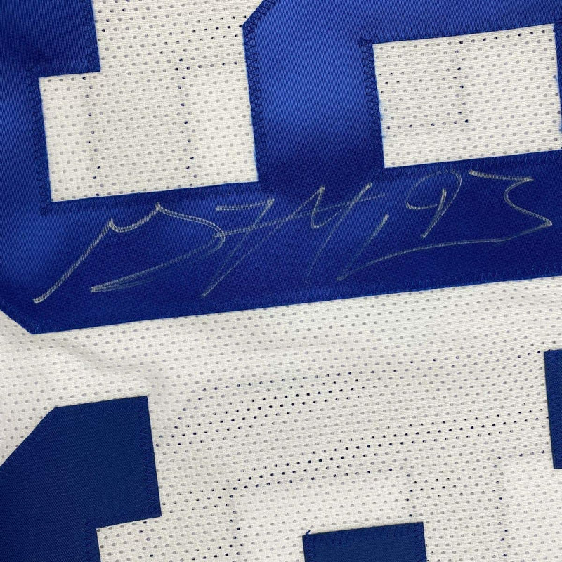 Autographed/Signed Gerald McCoy Dallas White Football Jersey PSA/DNA COA