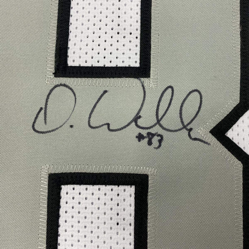 Autographed/Signed Darren Waller Las Vegas Oakland Color Rush Football Jersey Beckett BAS COA