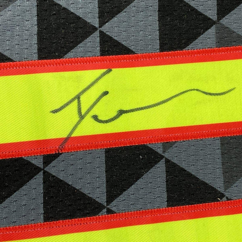 Autographed/Signed Trae Young Atlanta Black Basketball Jersey JSA COA