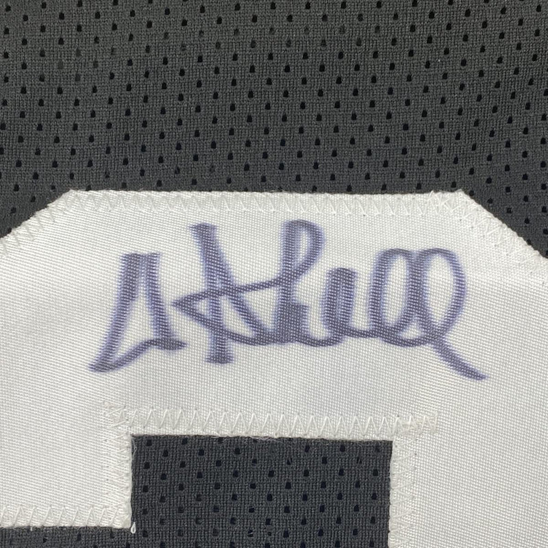 Autographed/Signed Donnie Shell Pittsburgh Black Football Jersey JSA COA