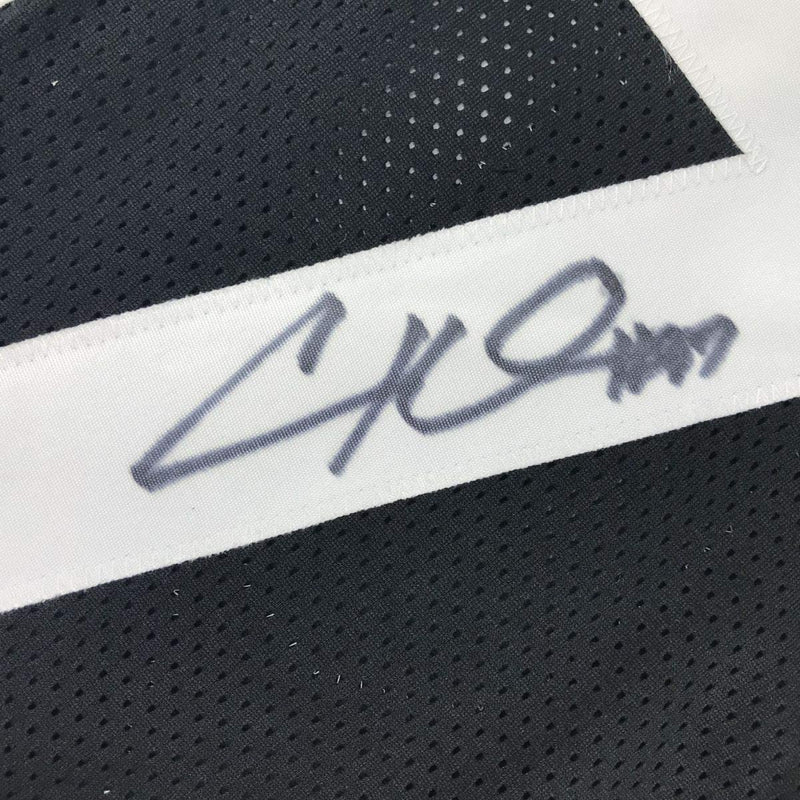 Autographed/Signed Cameron Cam Heyward Pittsburgh Black Football Jersey JSA COA