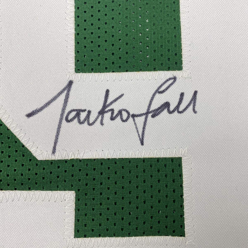 Autographed/Signed Tacko Fall Boston Green Basketball Jersey PSA/DNA COA