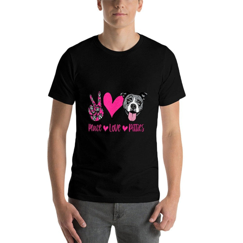 Pit Bull Lives Matter Pittie Puppy Dog Mom Ladies Pitbull  Cotton T-Shirt