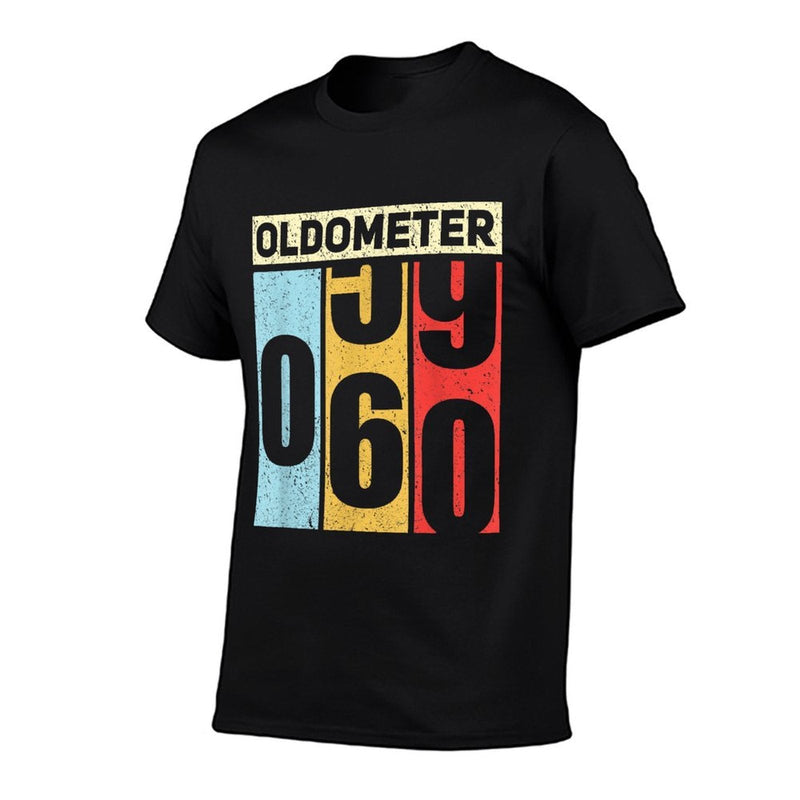 Oldometer 59-60 Funny 60th Birthday Odometer Gift Oldometer  Classic T-Shirt