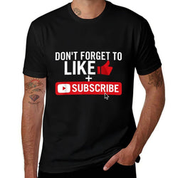 Social Media Influencer Like And Subscribe  Odor-resistant T-Shirt