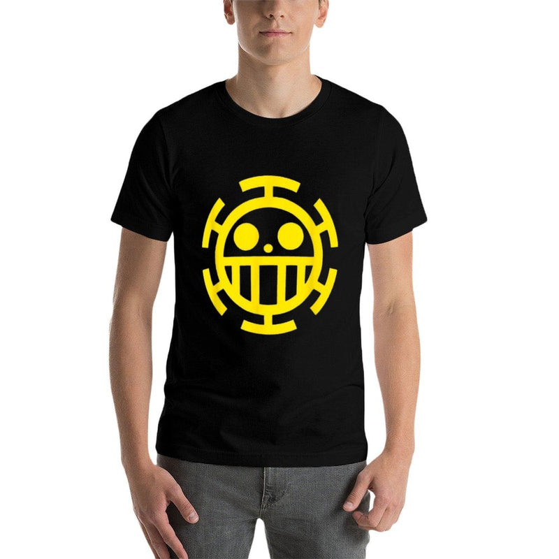 Cute Anime Japon Yellow Crew  Stretchy T-Shirt