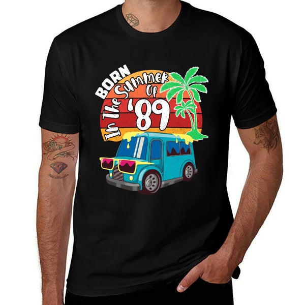 Born In The Summer Of '89 Great 50th Birthday Gift  Moisture-wicking T-Shirt