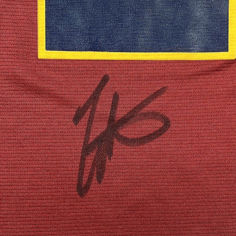 Autographed/Signed Collin Sexton Cleveland Cavaliers Red Basketball Jersey Fanatics COA