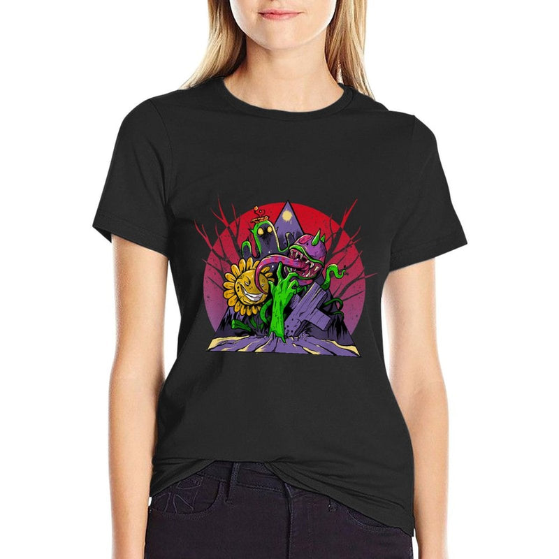 Zombies And Plants  Breathable T-Shirt