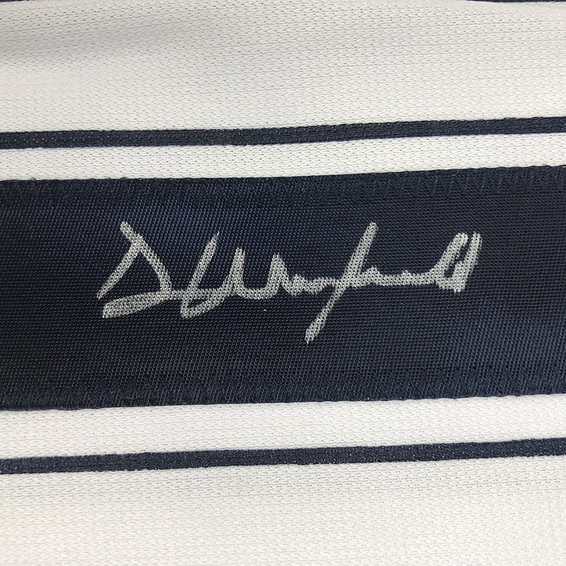 Autographed/Signed Dave Winfield New York Pinstripe Baseball Jersey JSA COA