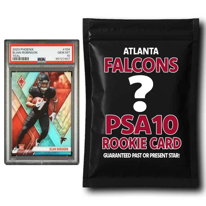 Atlanta Falcons PSA 10 Graded Rookie Card Mystery Pack