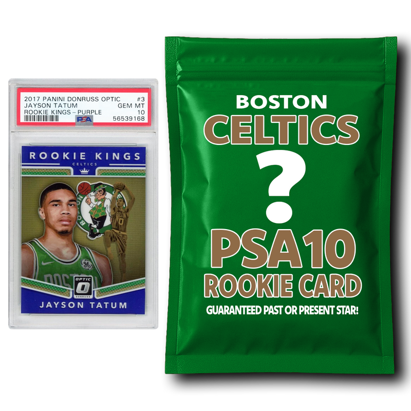 Boston Celtics PSA 10 Graded Rookie Card Mystery Pack
