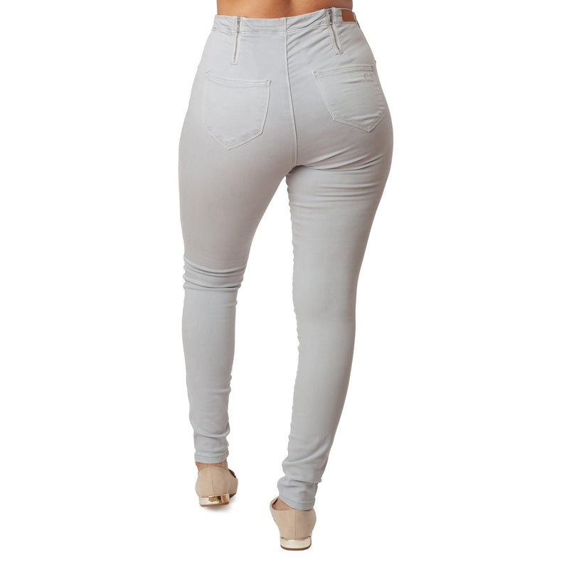 Light Grey Jeans Basic Signature Style