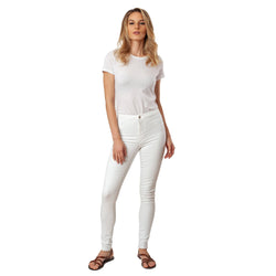 White Jeans Basic Signature Style