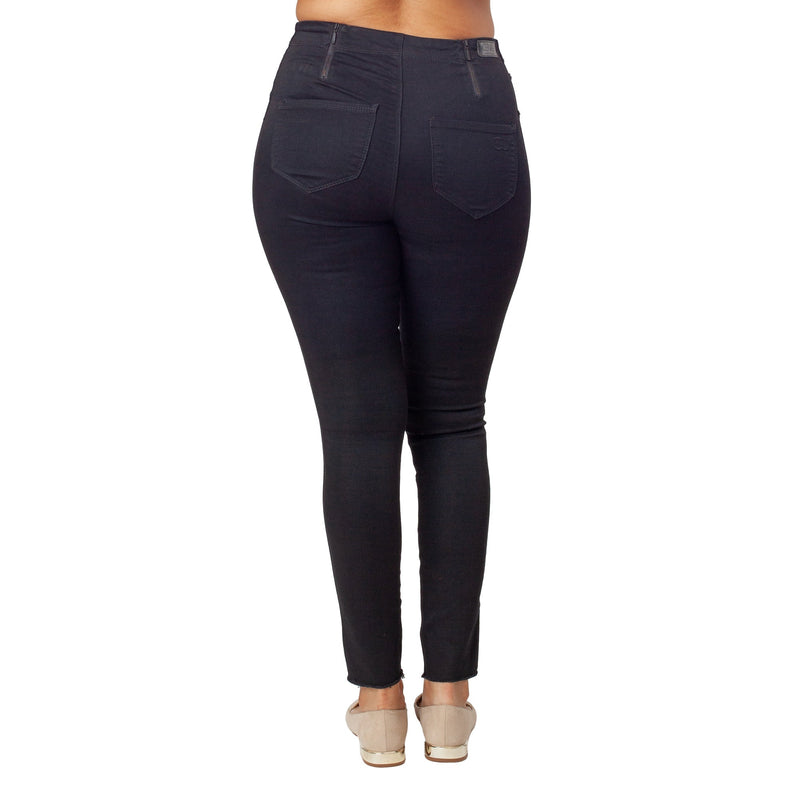 Jet Black Jeans Basic Signature Style