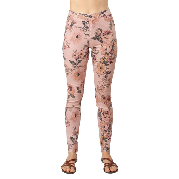 Printed Skinny Fit Jeans Basic Signature Style