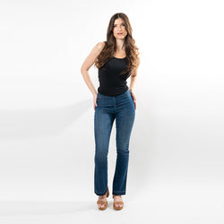 Undone Hem Bootcut Fashion Style