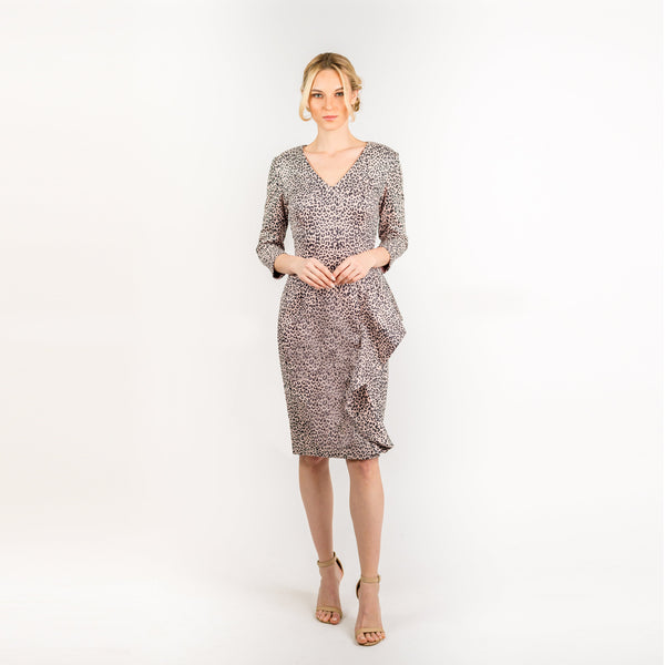 Assymmetric Flounce Sheath