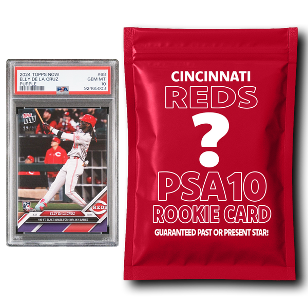 Cincinnati Reds PSA 10 Graded Rookie Card Mystery Pack