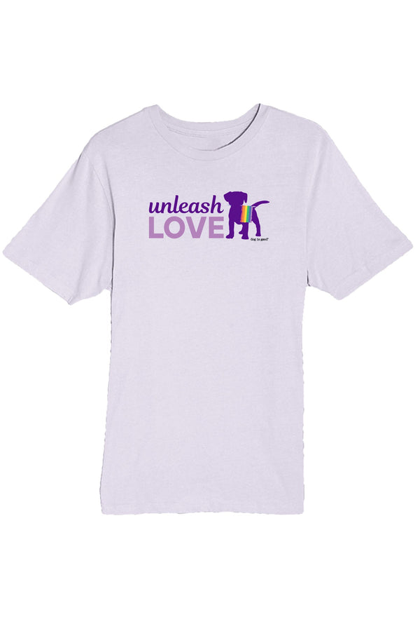 T-shirt: Unleash Love (Unisex, Lilac)