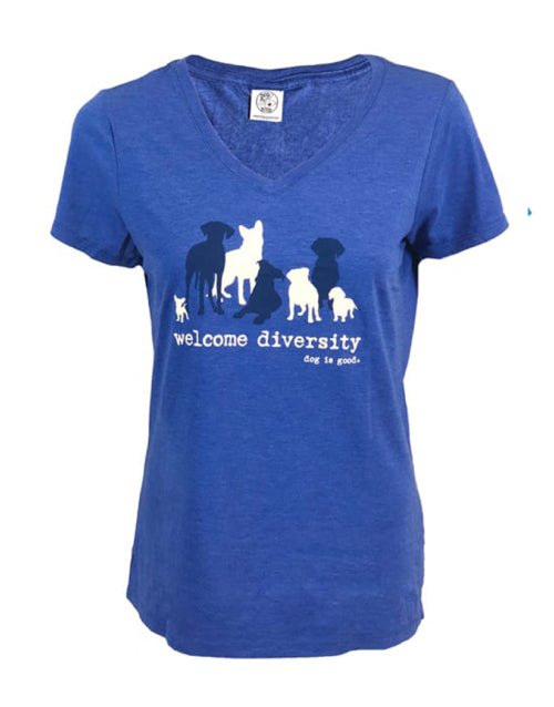 Welcome Diversity Women's Fit Blue