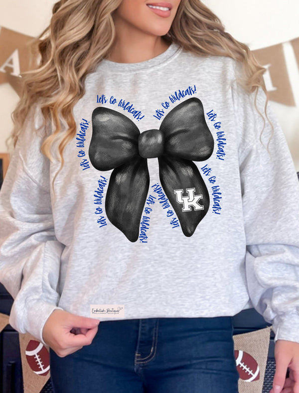 Kentucky Coquette Bow - Go Wildcats