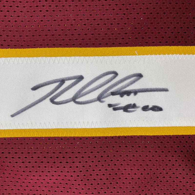 Autographed/Signed Robert Griffin III RG3 Washington Maroon Football Jersey JSA COA