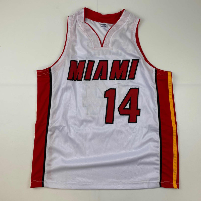 Autographed/Signed Tyler Herro Miami White Basketball Jersey JSA COA