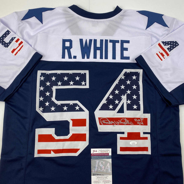 Autographed/Signed Randy White HOF 94 Dallas America's Team Football Jersey JSA COA