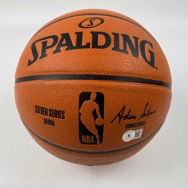 Autographed/Signed Draymond Green Golden State Warriors Full Size Spalding Basketball Beckett BAS COA
