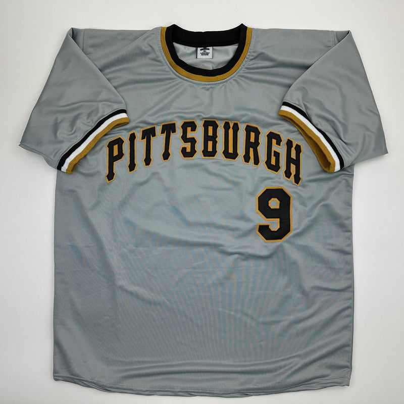 Autographed/Signed Bill Mazeroski Pittsburgh Grey Baseball Jersey JSA COA