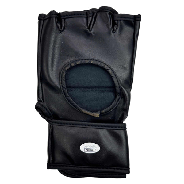 Autographed/Signed Tony Ferguson Black UFC MMA Glove Ultimate Fighting Beckett BAS COA