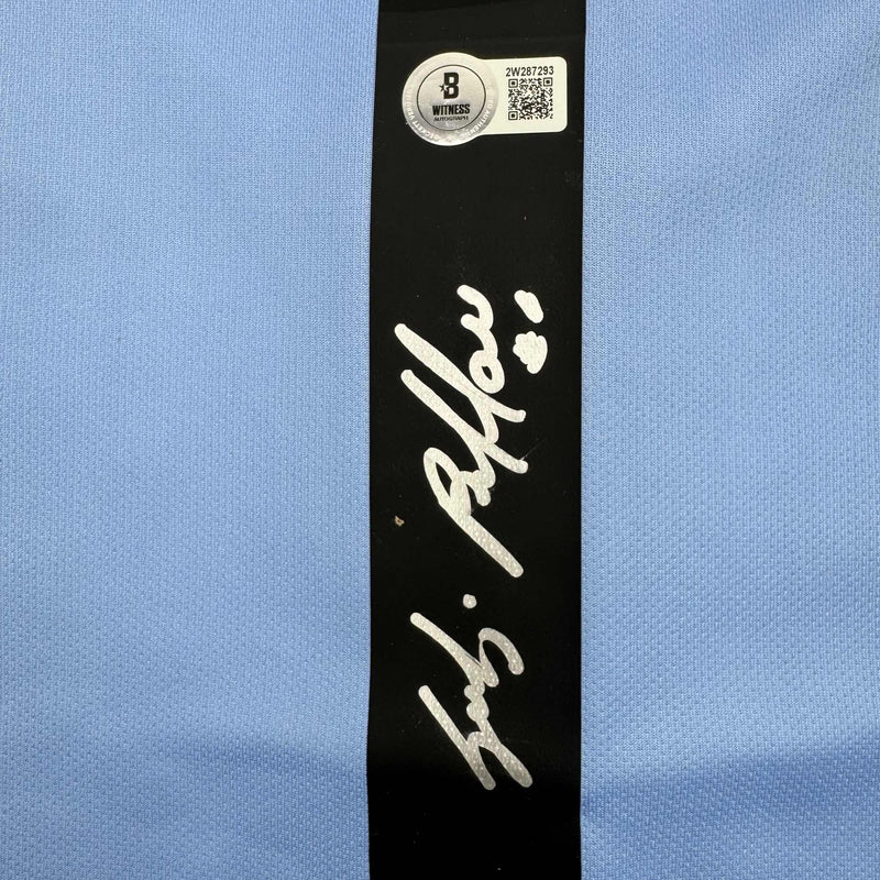 Autographed/Signed Gianluigi Buffon Juventus Blue Soccer Jersey Beckett BAS COA