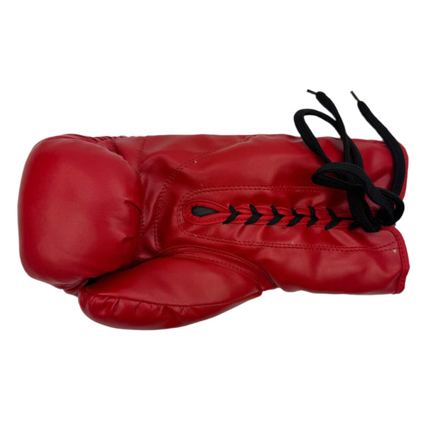 Autographed/Signed Roy Jones Jr HOF 22 Red Everlast Boxing Glove JSA COA