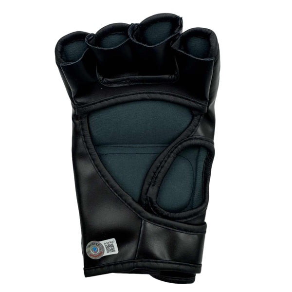Autographed/Signed Cody Garbrandt UFC MMA Black Fighting Glove Beckett BAS COA