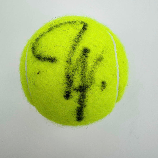 Autographed/Signed Rafael Nadal Wilson US Open 1 Tennis Ball JSA COA