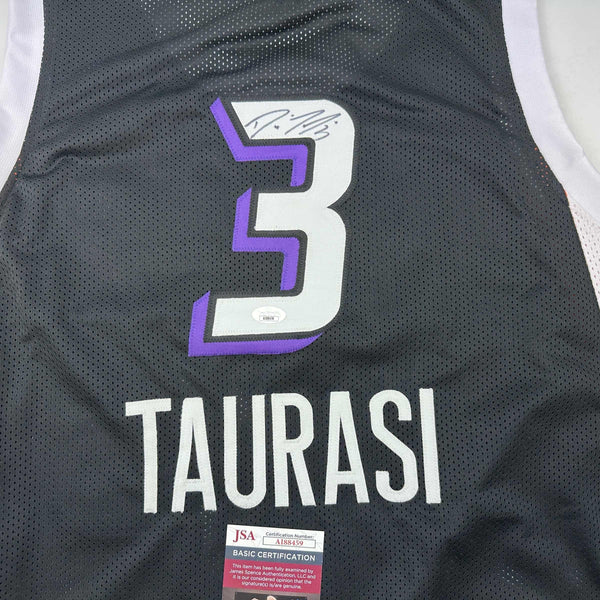 Autographed/Signed Diana Taurasi Phoenix Black Basketball Jersey JSA COA