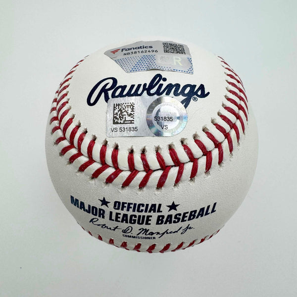 Autographed/Signed Grayson Rodriguez Rawlings Official Major League ROML Baseball Fanatics COA