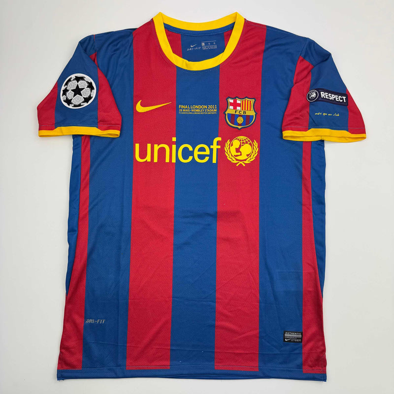 Autographed/Signed Lionel Leo Messi FC Barcelona Soccer Jersey Beckett BAS COA #3