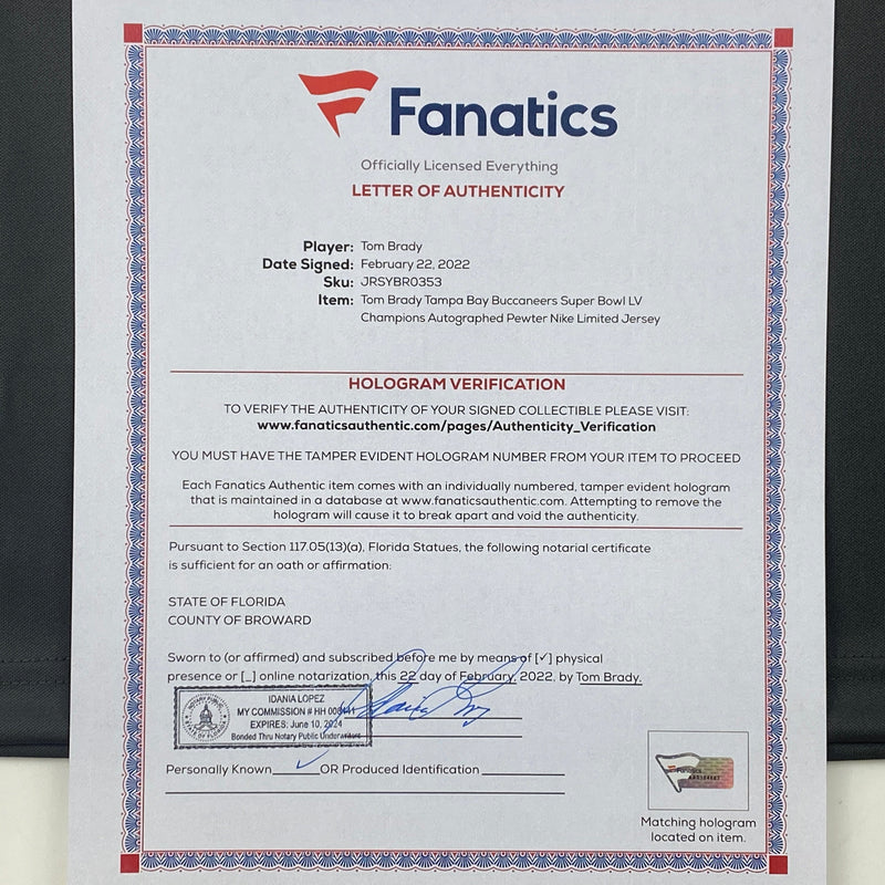 Autographed/Signed Tom Brady Tampa Bay Buccaneers Pewter Grey Authentic Nike Limited Football Jersey Fanatics COA/LOA