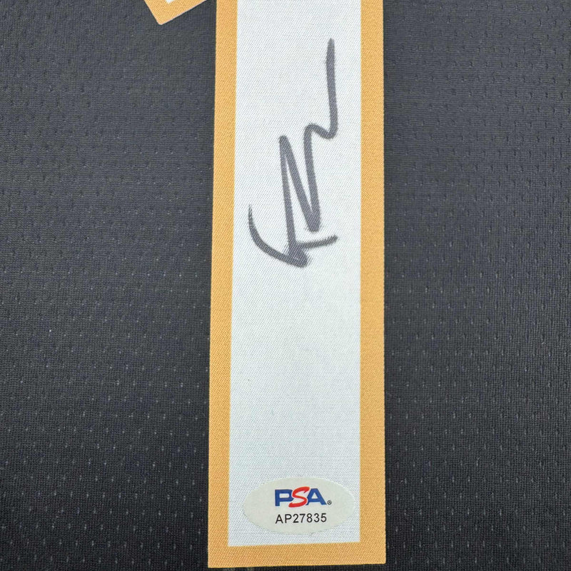 Autographed/Signed Gradey Dick Toronto Black Basketball Jersey PSA/DNA COA