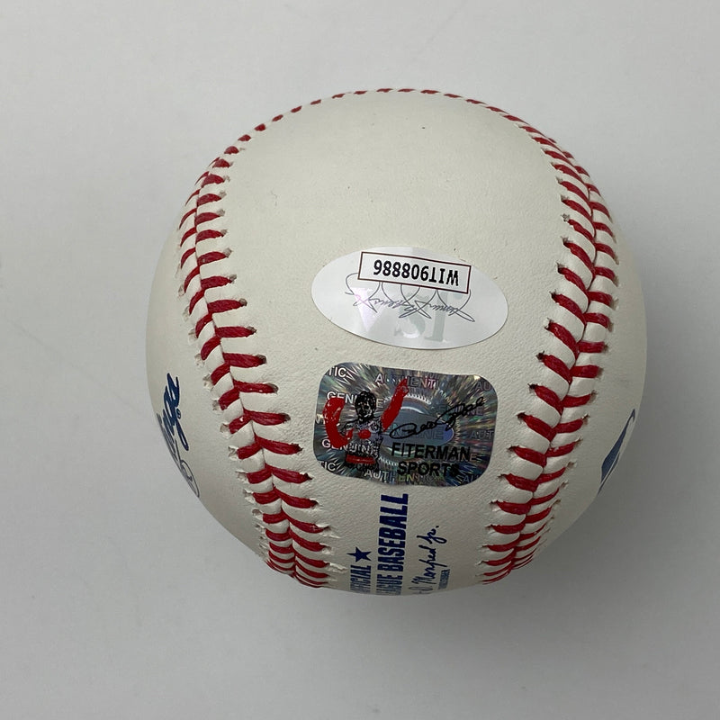 Autographed/Signed Pete Rose Mr. Trump Make America Great Again Baseball Rawlings ROML JSA COA