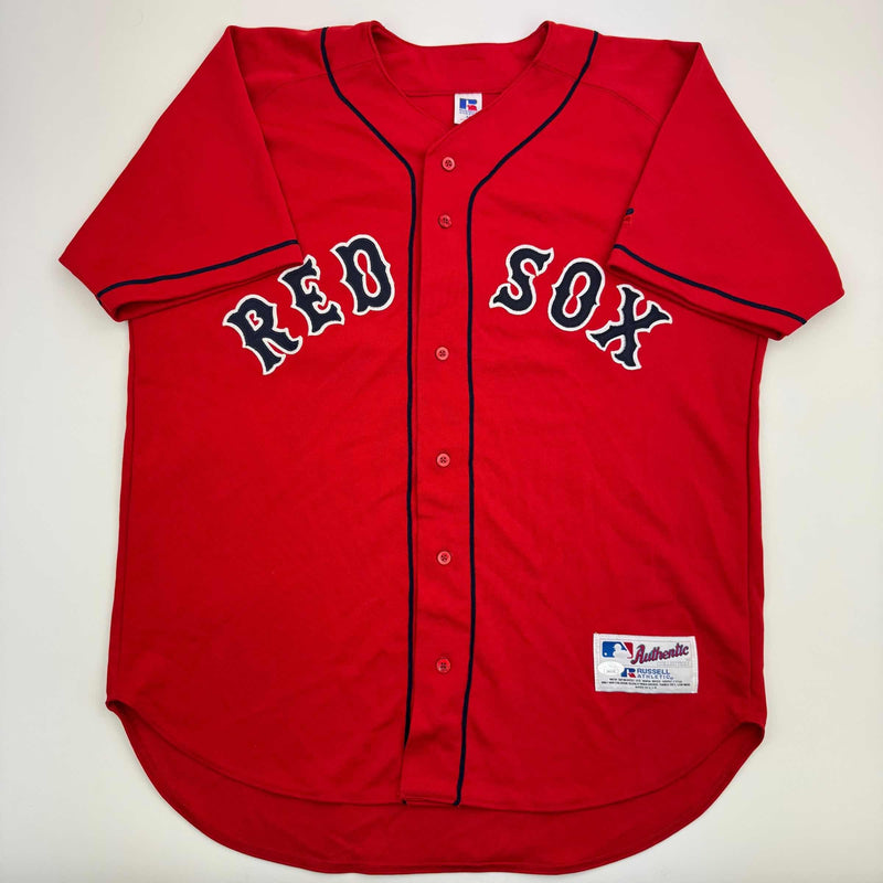 Autographed/Signed Pedro Martinez "CY 97-99-00" Boston Red Baseball Jersey JSA COA