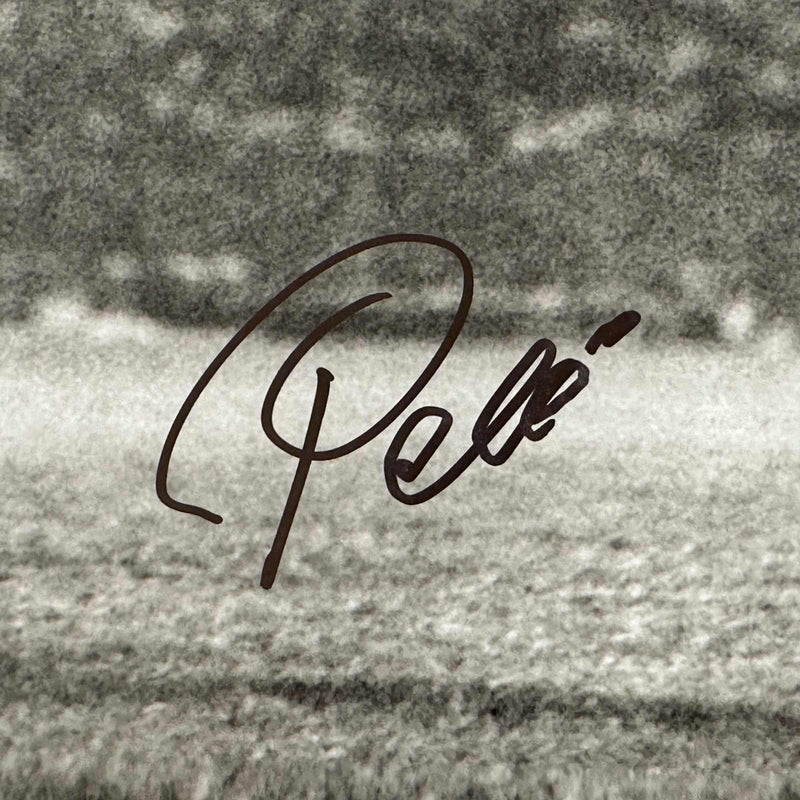 Autographed/Signed Pele Brazil Soccer Futbol 16x20 Photo Bicycle Kick Beckett BAS COA Auto